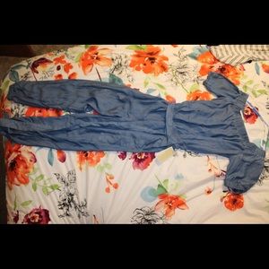 Micheal Kors Blue Jumpsuit